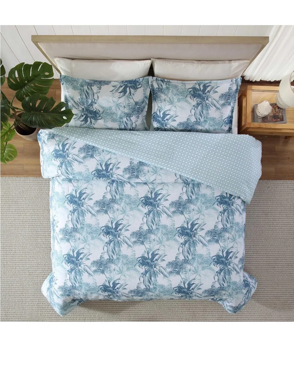 Tommy Bahama - King Comforter Set, Super Soft Bedding with Matching Shams